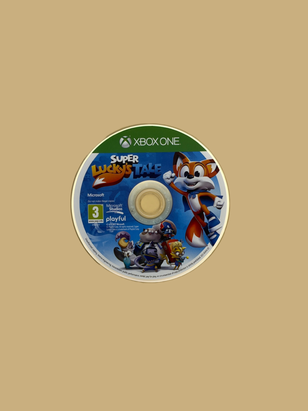 Xbox one super lucky's tale disc