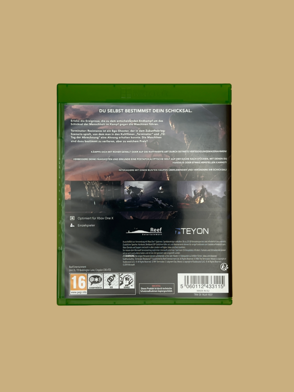 Xbox one terminator resistance back