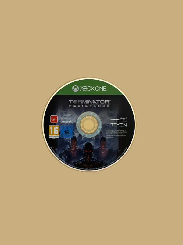 Xbox one terminator resistance disc