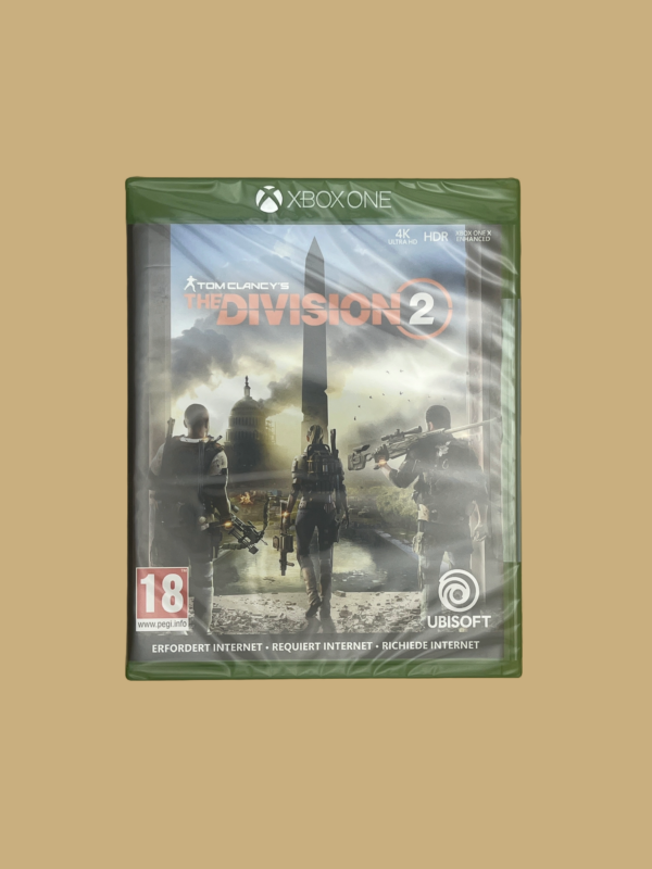 Xbox one ton clancy's the division 2 front