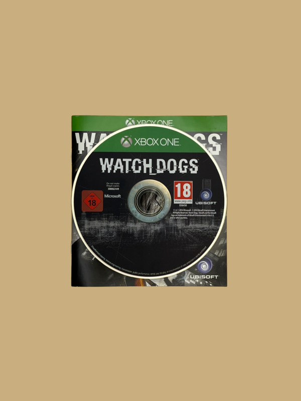 Xbox one watch dogs booklet