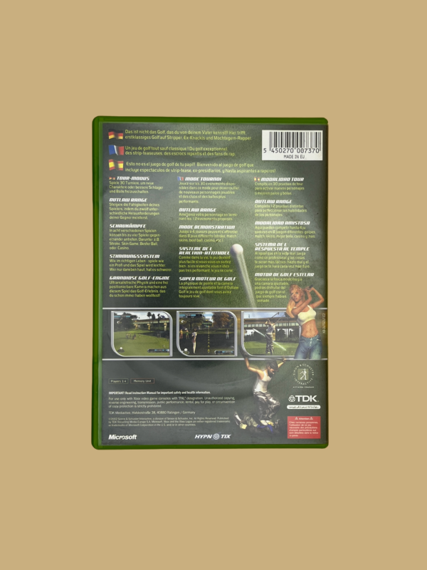 Xbox outlaw golf back