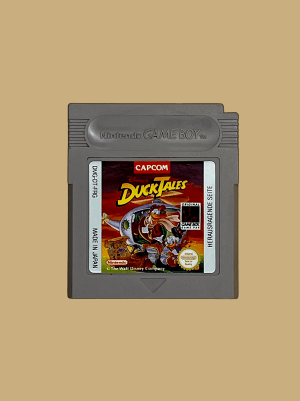 Game boy duck tales front