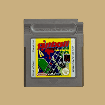 Game boy pinball dreams front
