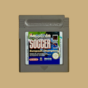Game boy sensible soccer european champions front