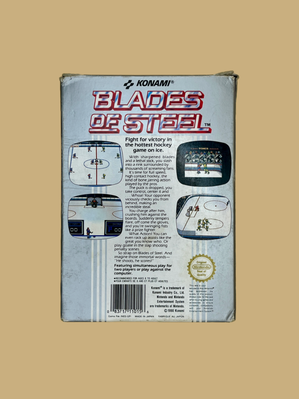 Nes blades of steel back