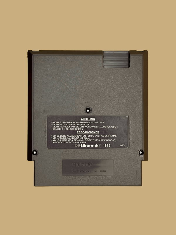 Nes dragon's lair back