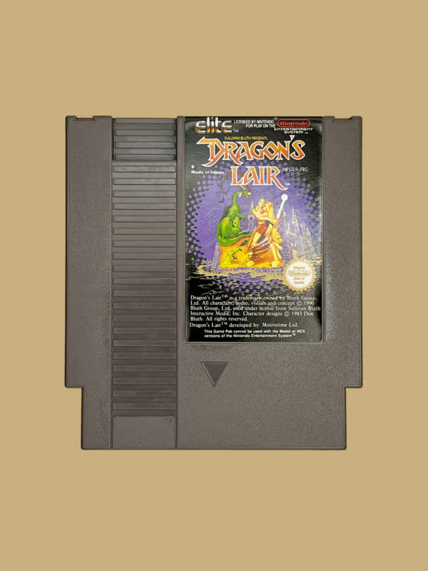 Nes dragon's lair front