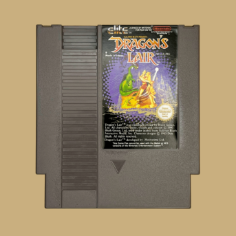 Nes dragon's lair front