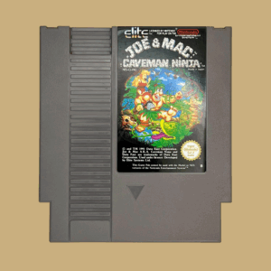 Nes joe & mac caveman ninja mit booklet front