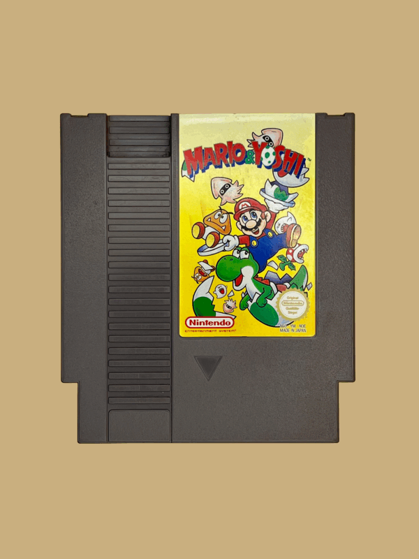 Nes mario & yoshi front
