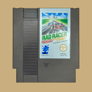 Nes rad racer mit booklet front