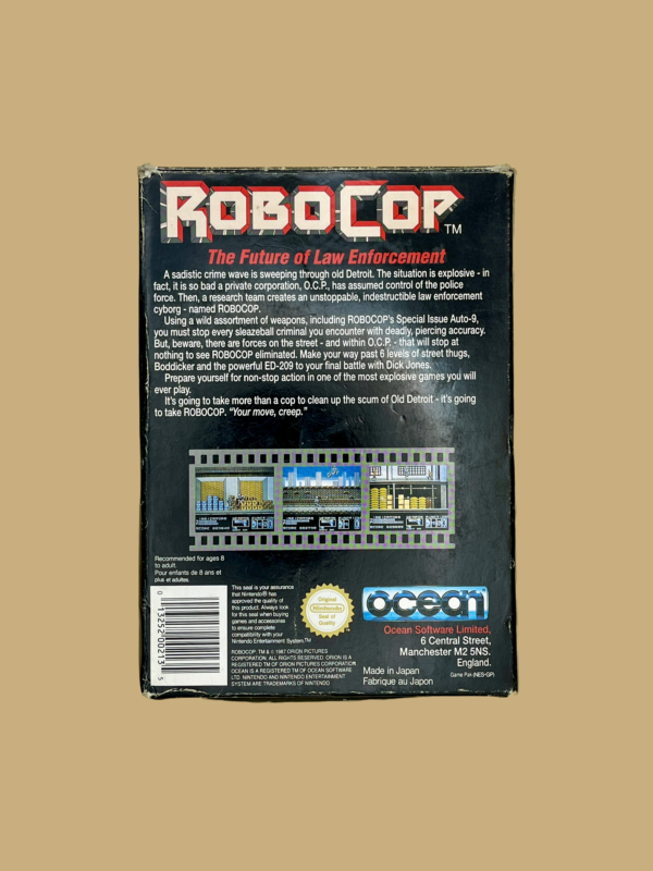 Nes robocop back