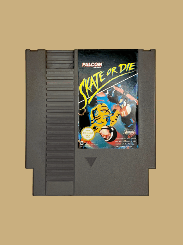 Nes skate or die front