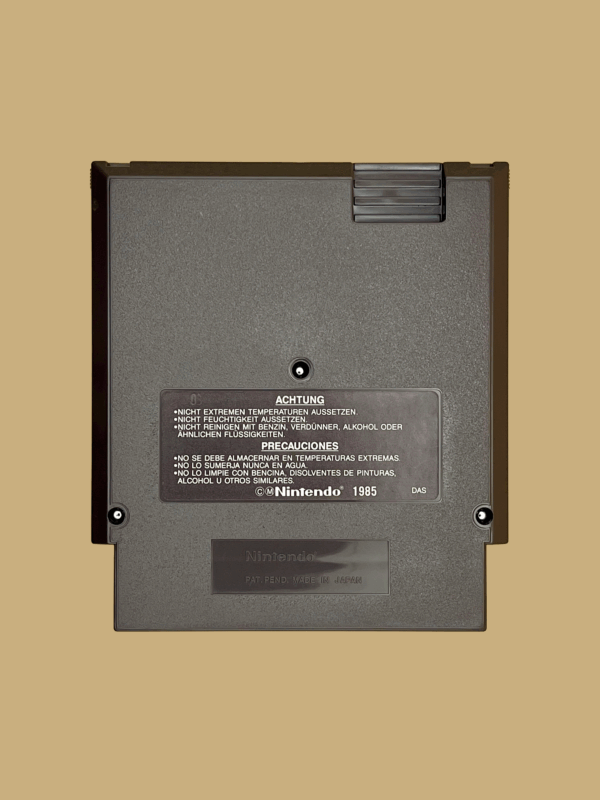 Nes super mario bros. 2 mit booklet back