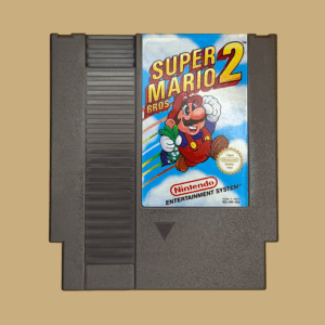 Nes super mario bros. 2 mit booklet front