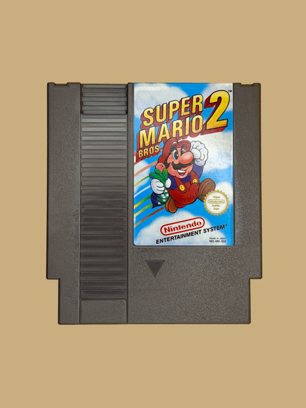 Nes super mario bros. 2 mit booklet front
