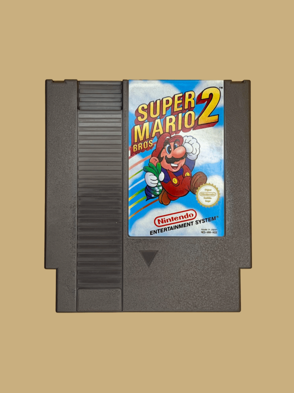 Nes super mario bros. 2 mit booklet front