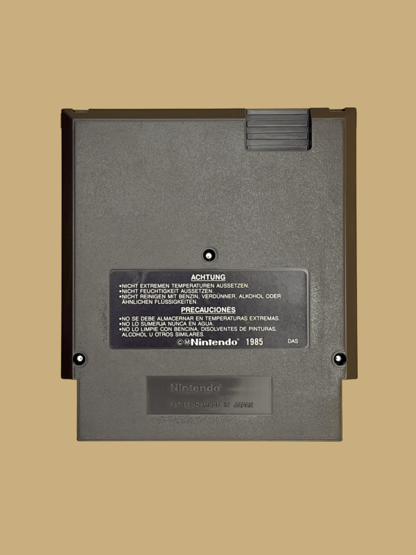 Nes super mario bros. 3 back