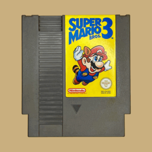 Nes super mario bros. 3 front