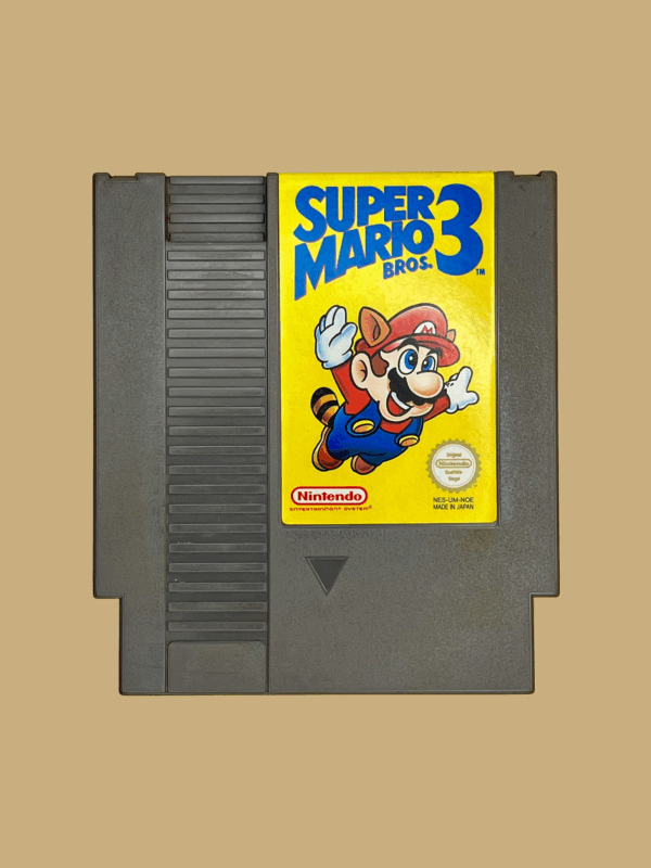 Nes super mario bros. 3 front