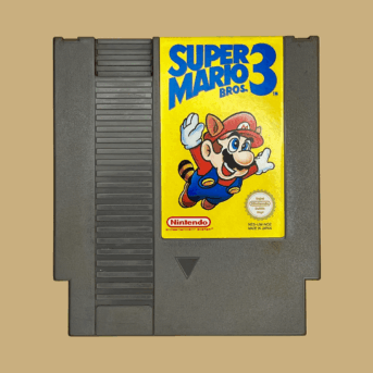 Nes super mario bros. 3 front