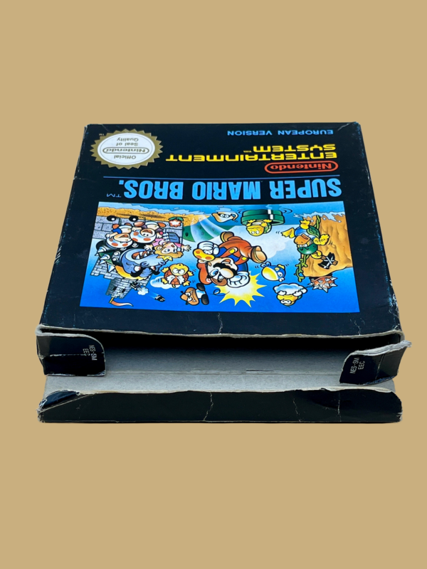 Nes super mario bros. box