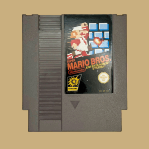Nes super mario bros. front