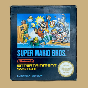 Nes super mario bros. front