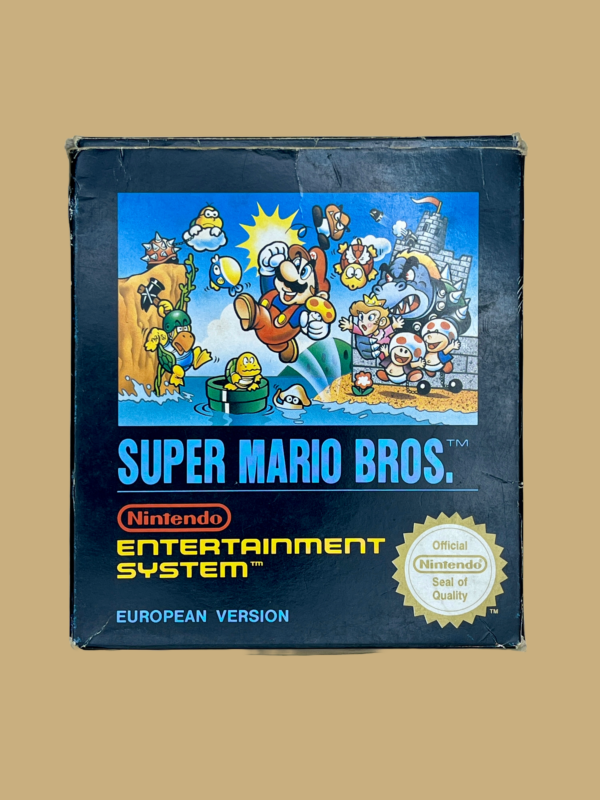 Nes super mario bros. front
