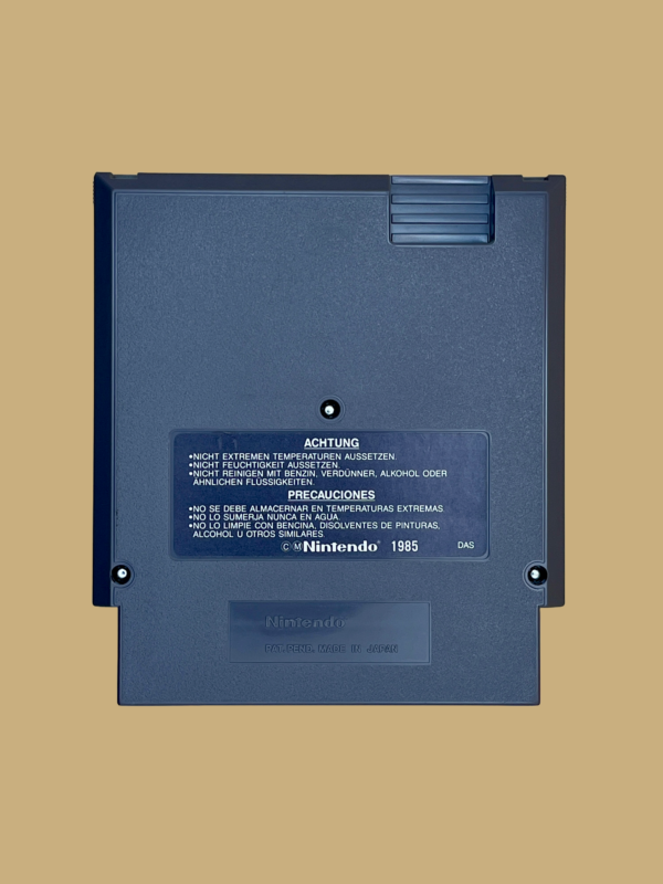 Nes teenage mutant hero turtles ii the arcade game back