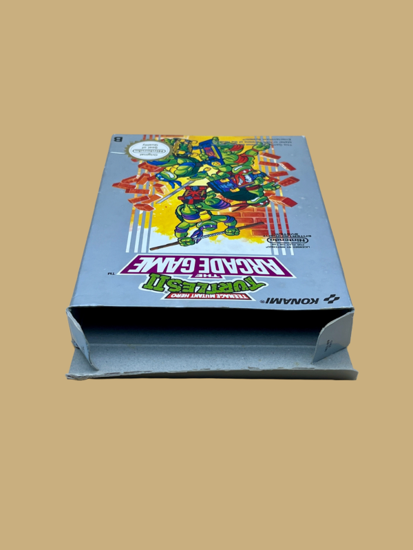 Nes teenage mutant hero turtles ii the arcade game box 2