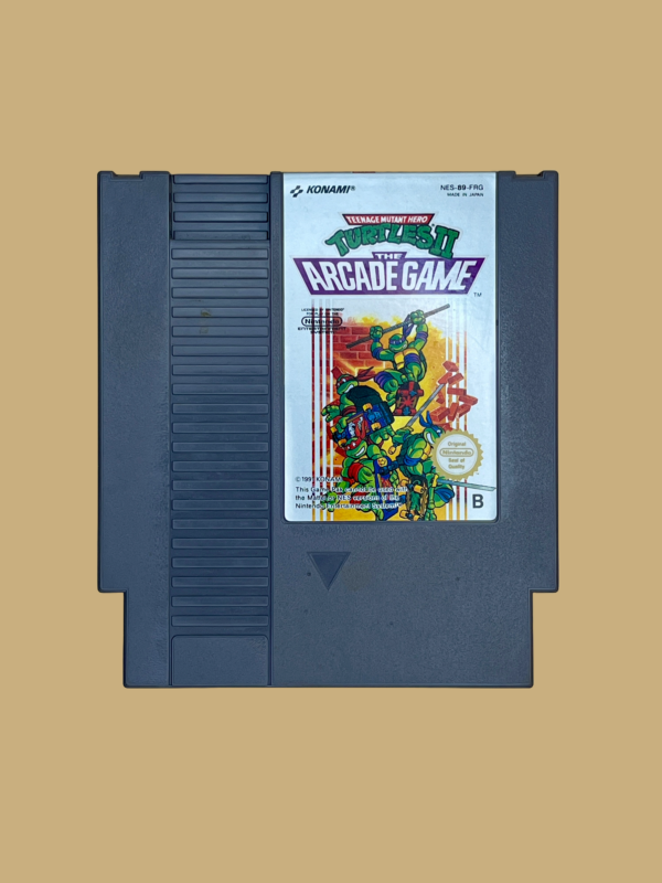 Nes teenage mutant hero turtles ii the arcade game modul 2