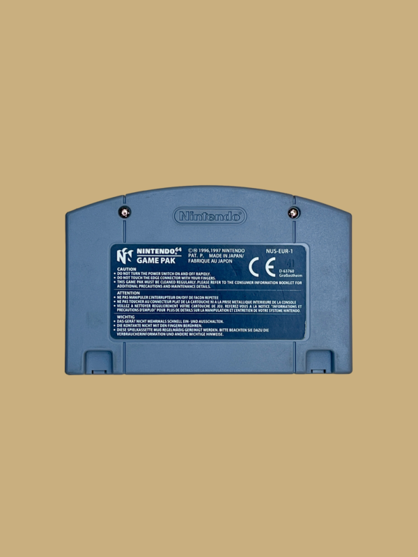 Nintendo 64 007 goldeneye back