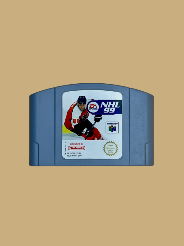 Nintendo 64 nhl 99 front