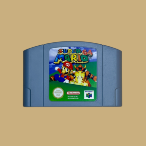 Nintendo 64 super mario 64 front