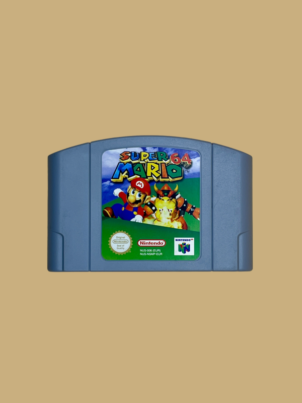 Nintendo 64 super mario 64 front