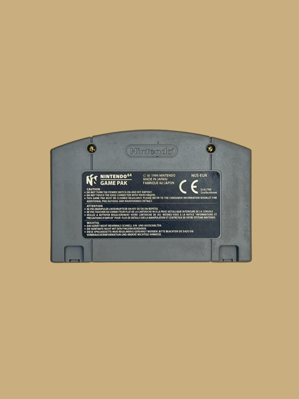 Nintendo 64 super mario 64 modul 2 back