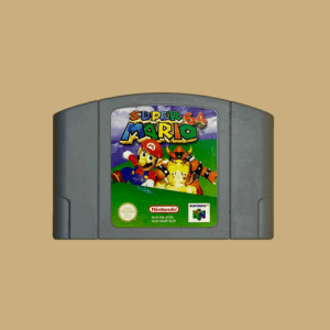 Nintendo 64 super mario 64 modul 2 front