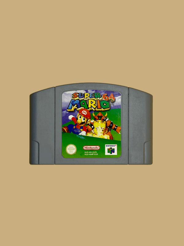 Nintendo 64 super mario 64 modul 2 front
