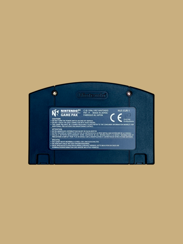 Nintendo 64 turok 2 seeds of evil back