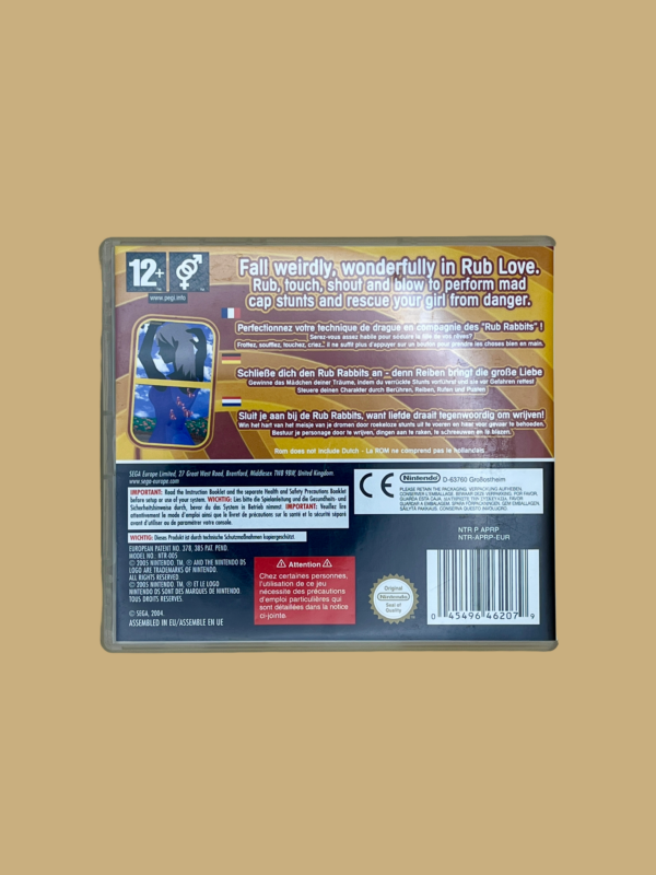Nintendo ds project rub back