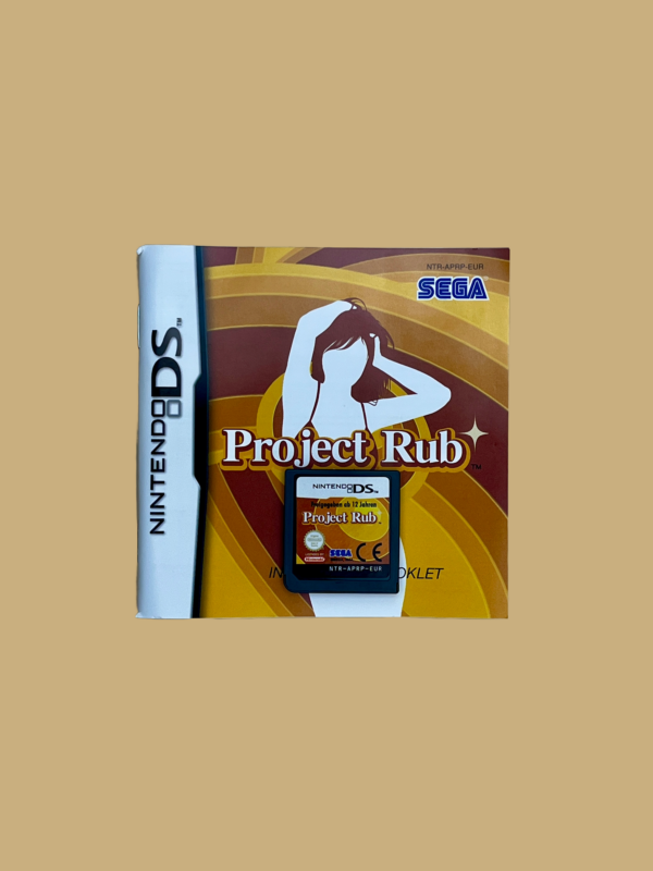 Nintendo ds project rub booklet