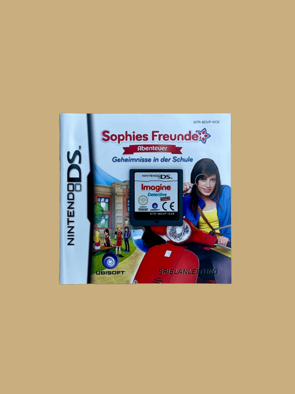 Nintendo ds sophies freunde abenteuer geheimnisse in der schule booklet