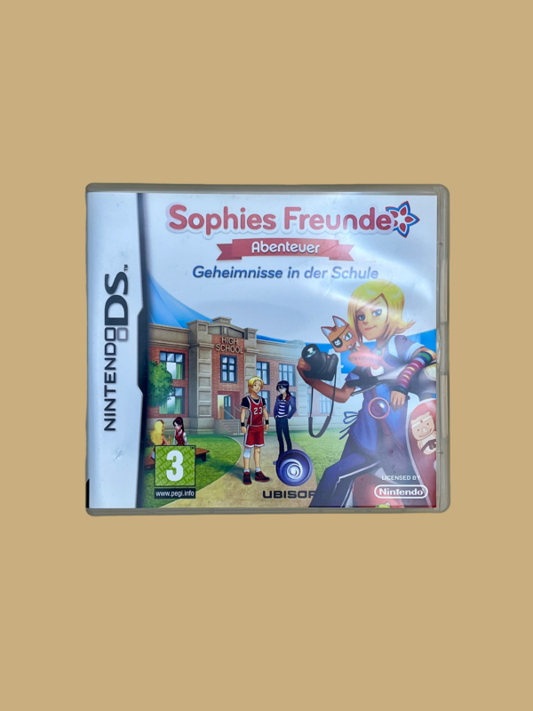 Nintendo ds sophies freunde abenteuer geheimnisse in der schule front