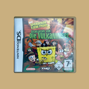 Nintendo ds spongebob und seine freunde schlacht um die vulkaninsel front