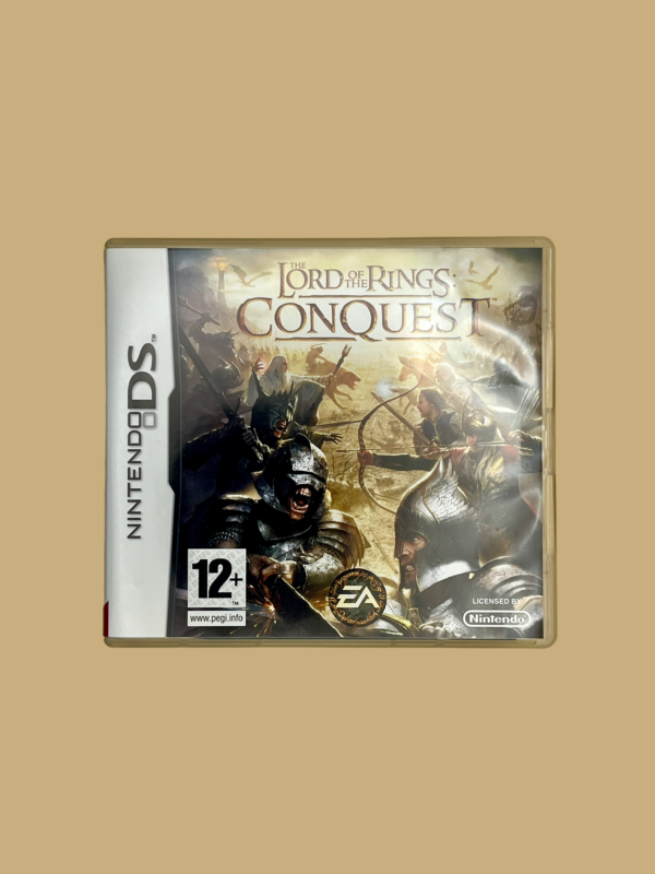 Nintendo ds the lord of the rings conquest front