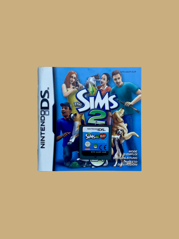 Nintendo ds the sims 2 pets booklet