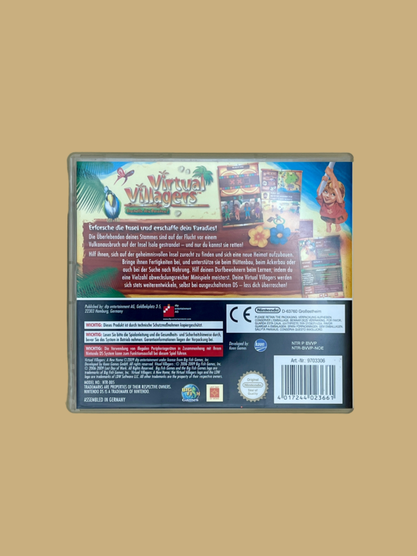 Nintendo ds virtual villagers back