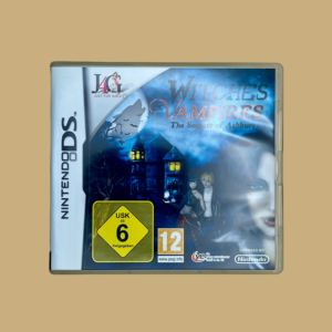 Nintendo ds witches & vampires the secrects of ashburry front
